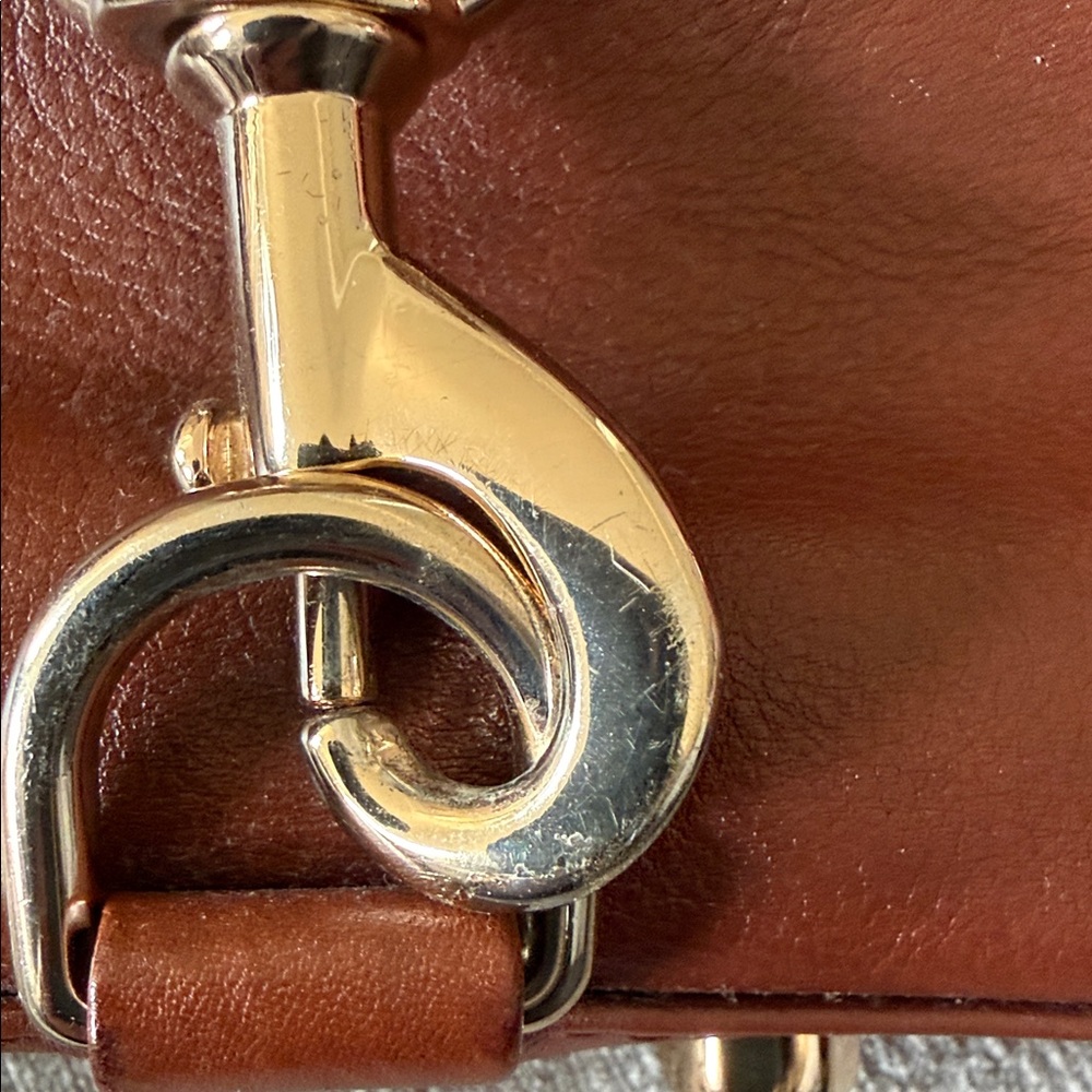 Rebecca Minkoff Mini MAC Crossbody Bag with Gold Accents - Picture 4 of 16